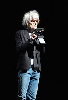 Andy Warhol Mask 2008. maschera teatro, cinema, museo
