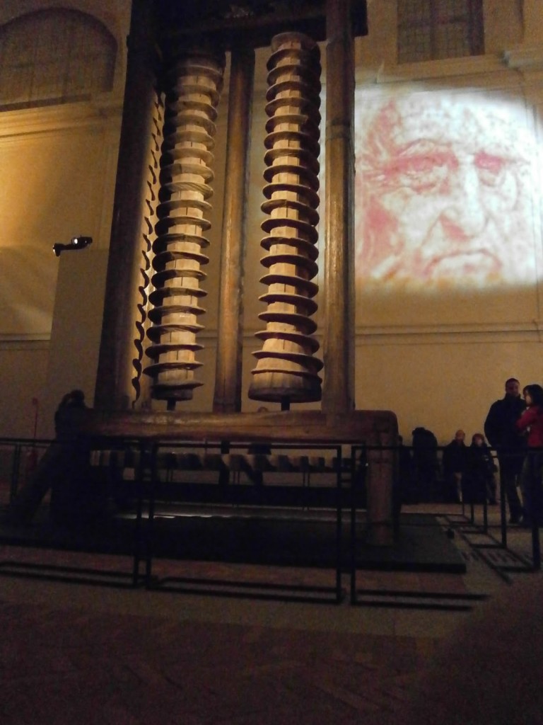 Leonardo il genio il mito. Dante Ferretti. Reggia di Venaria Reale. Torino 2011/12