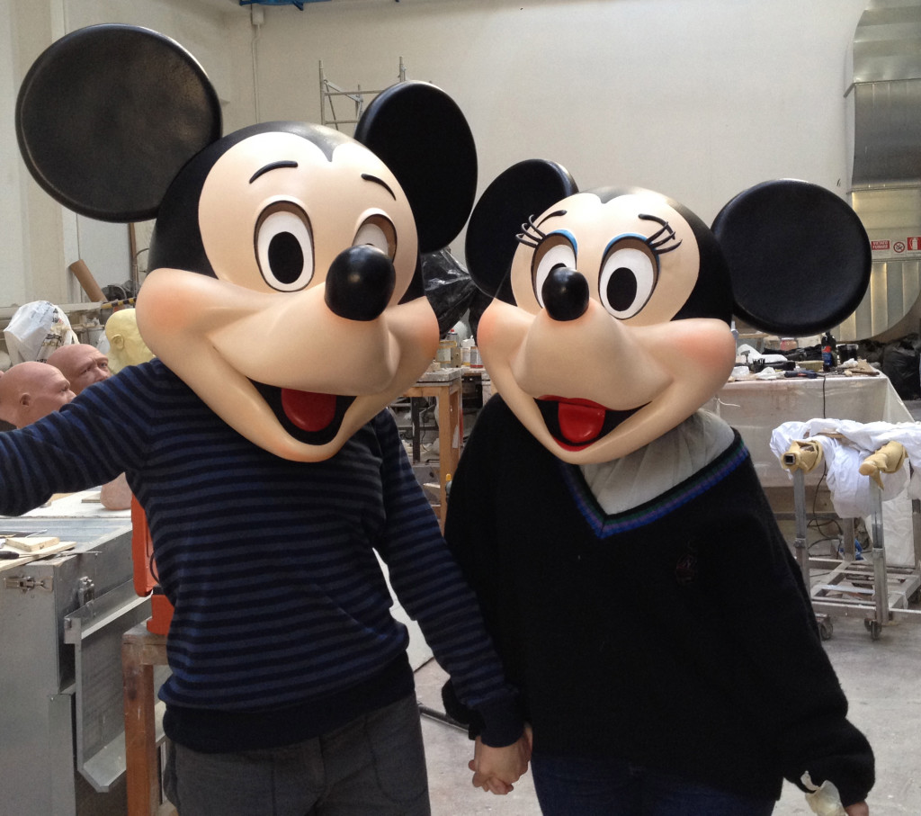 Mascotte Mickey Minnie Disney 2014 Mickey Minnie Mascot Disney